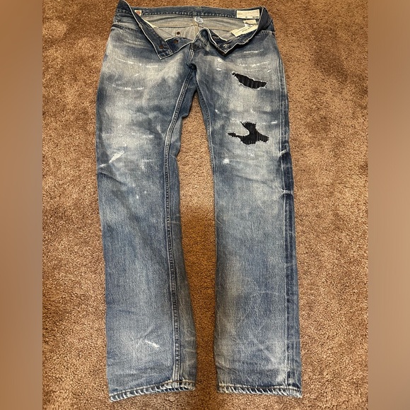 Evisu Jeans, carrot fit, 34x34 - Picture 6 of 7